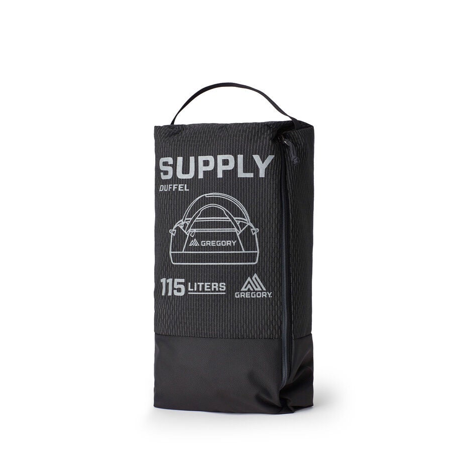 Supply Duffel 115 in the color Obsidian Black. image number 2